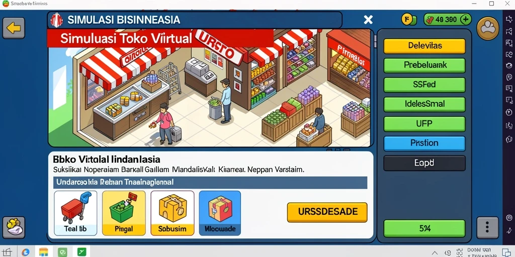 Tampilan antarmuka yang user-friendly.