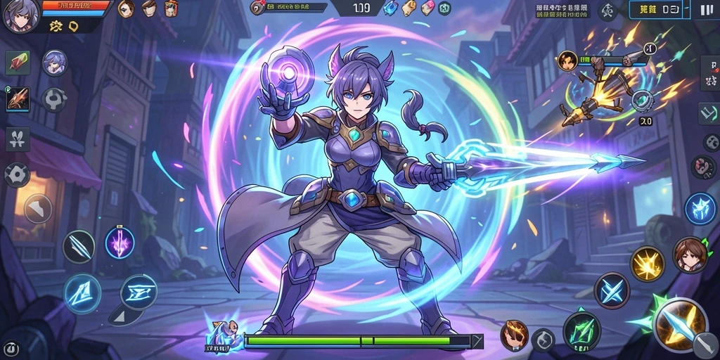 Tampilan grafik yang menakjubkan dalam gameplay.