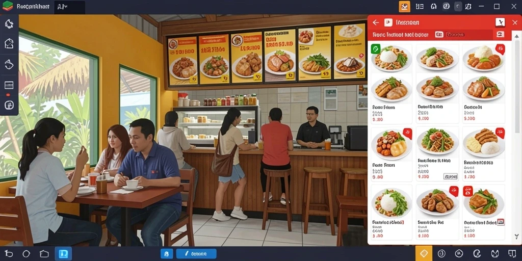 Tampilan antarmuka yang menarik dan mudah dinavigasi.