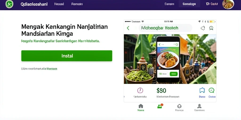 Tampilan antarmuka yang menarik dan mudah dipahami.