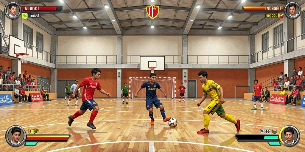 Tangkapan layar karakter utama dalam misi yang menegangkan.