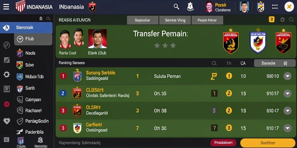 Antarmuka pengguna yang bersih dan mudah dinavigasi.