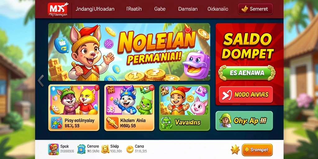 Tampilan antarmuka LMBASLOT yang menarik dan user-friendly.