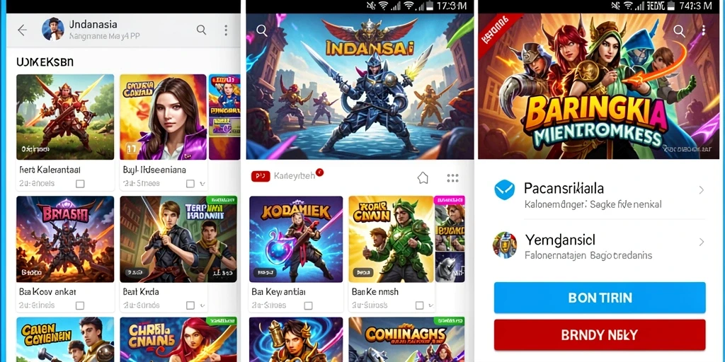 Tampilan antarmuka yang user-friendly dan menarik.