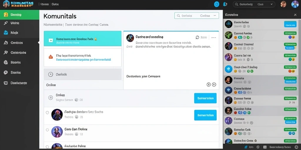 Tampilan antarmuka aplikasi yang menarik dan user-friendly.