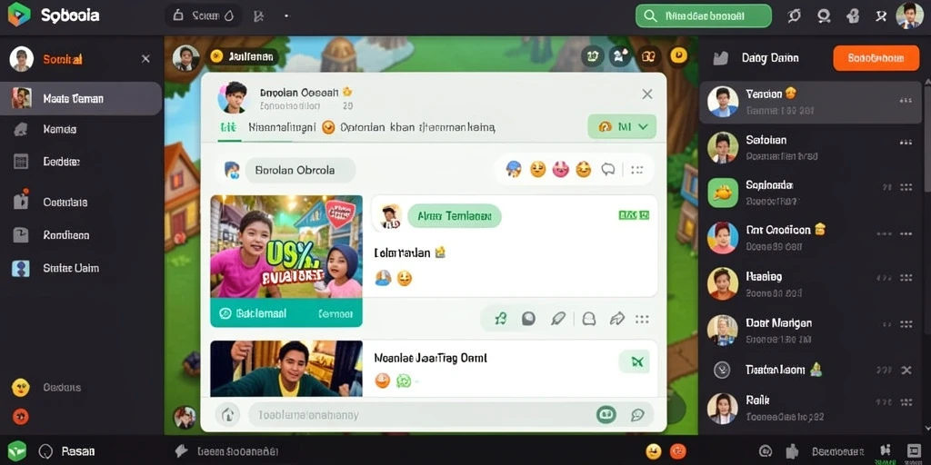 Screenshot menampilkan grafik yang memukau dalam gameplay.