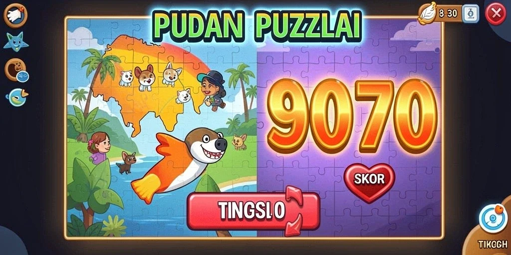 Tampilan antarmuka yang menarik dan user-friendly.