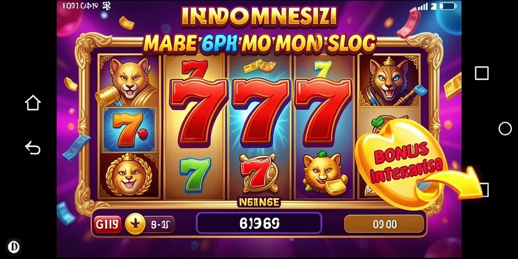Tampilan awal permainan yang menarik dan mudah dipahami.