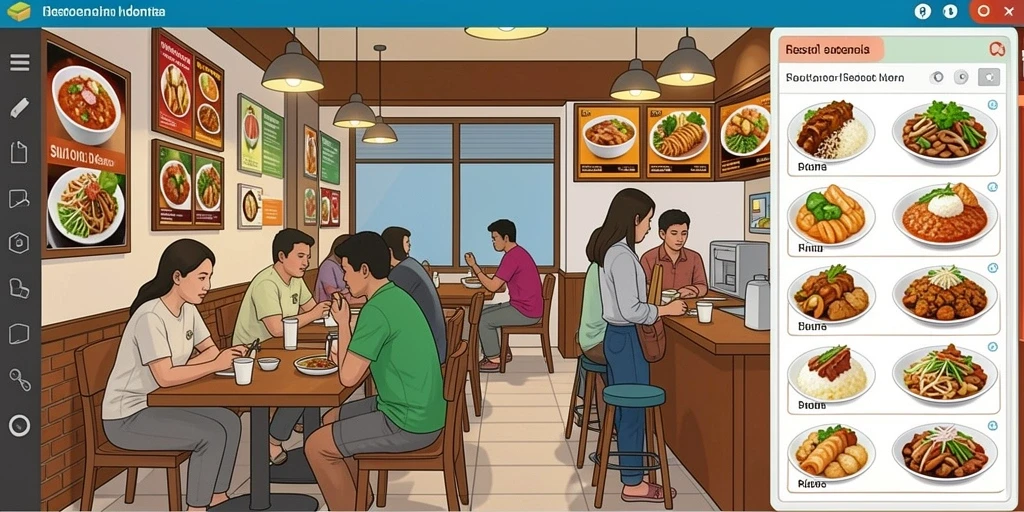 Tampilan antarmuka yang menarik dan intuitif.