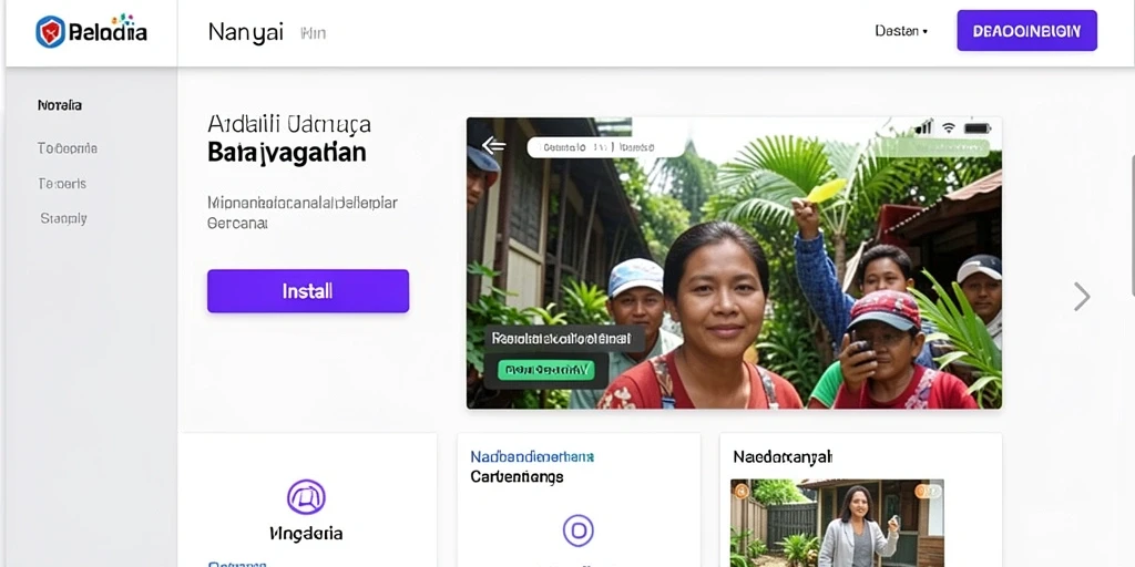 Tampilan antarmuka SPIN707 yang menarik dan ramah pengguna.
